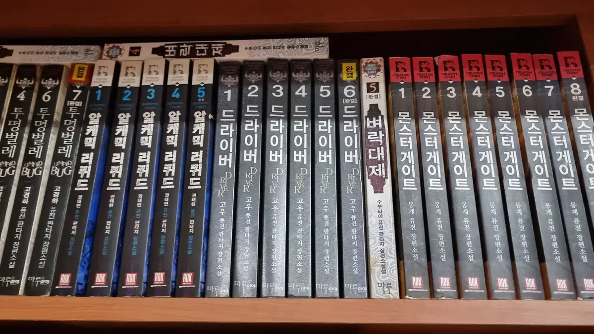 드라이버 1-6 완 고우 퓨전 판타지 소설