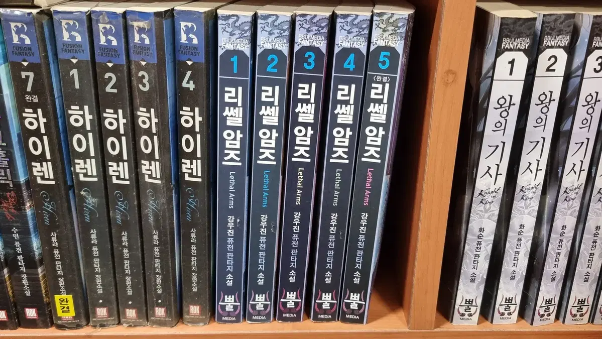 리쎌암즈 1-5 완 강우진 퓨전 판타지 소설