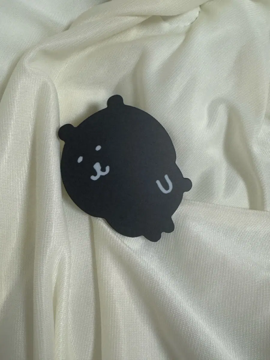 나가노마켓 농담곰 흑담곰 아크릴 뱃지 핀 브로치