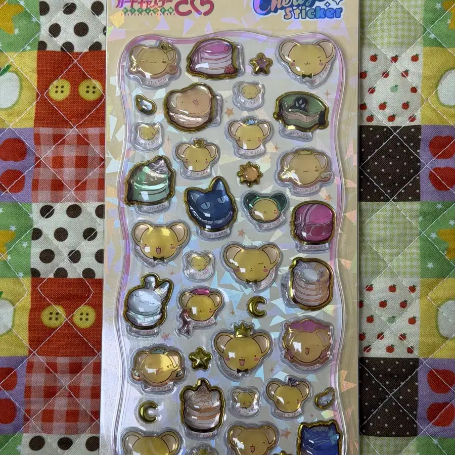 카드캡터 체리 케로 봉봉스티커 [일본정품 새상품]