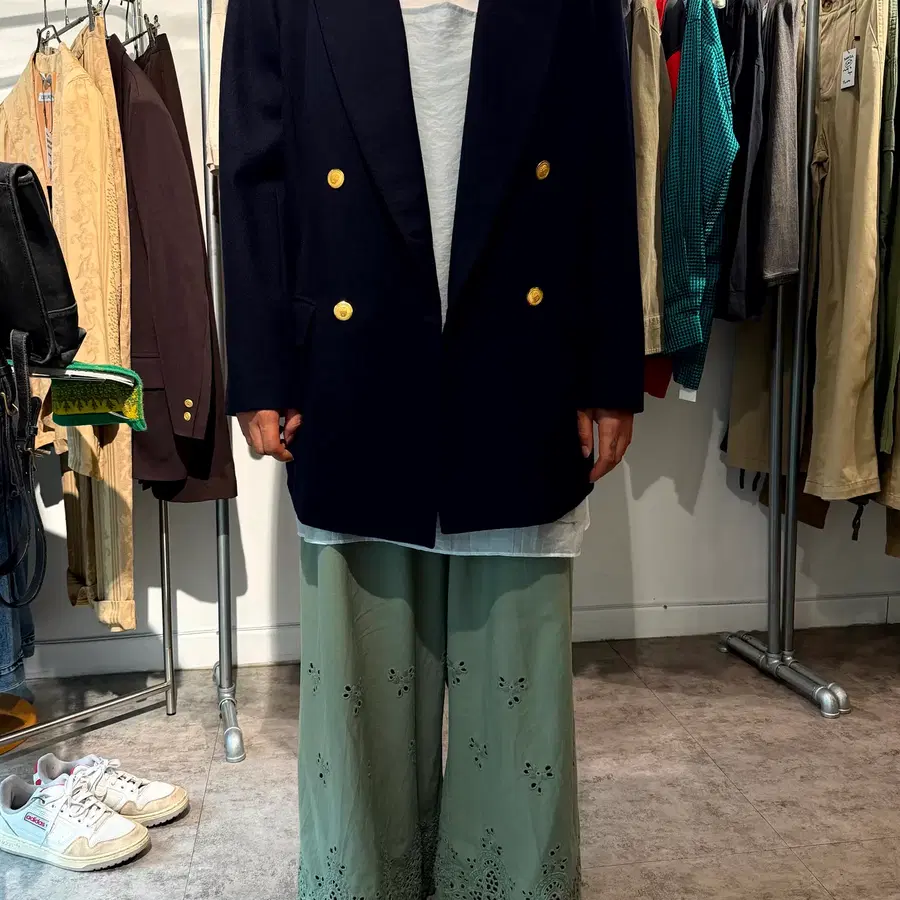 DAKS Pure Wool DB Blazer (Made In Japan)