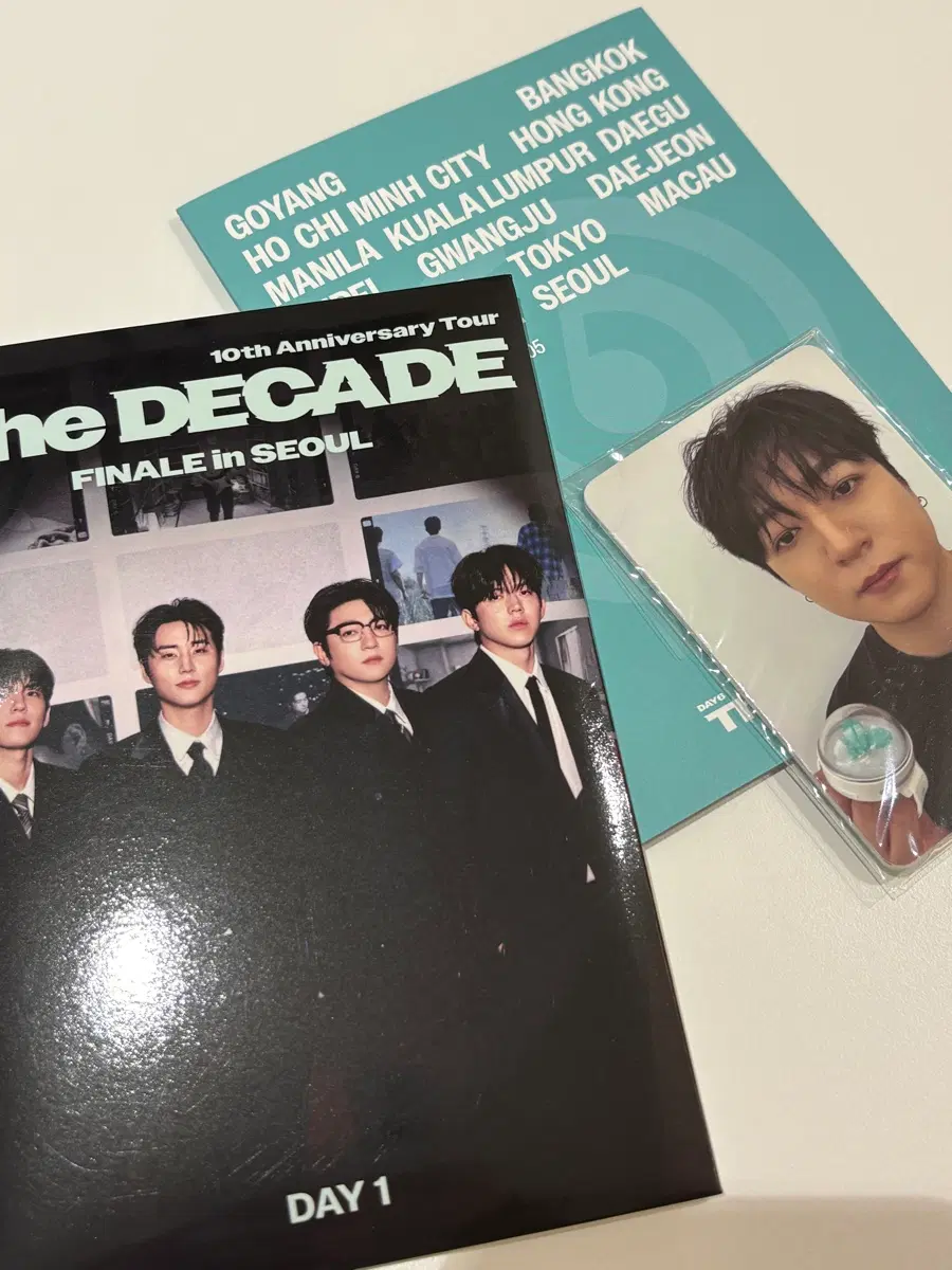 데이식스 데케이드 the decade 입장기프트(고양콘, 대전콘, 체조)