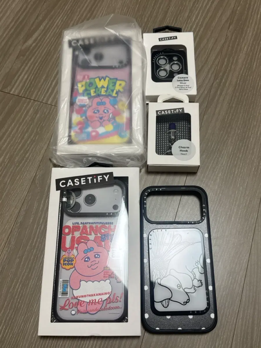 CASETIFY 아이폰 17프로 맥스 3종, 렌즈 젬 ,참, 맥세이프