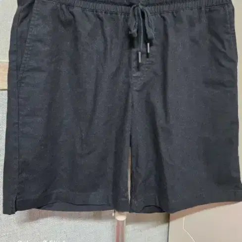 바나나리퍼블릭 블랙 XL 밴딩 반바지