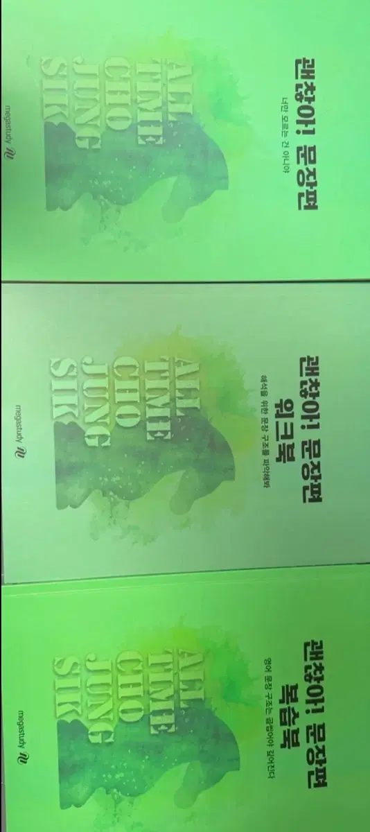 조정식 괜찮아! 문장편