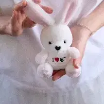 로씨로씨 ROI 버니 키링(화이트) 토끼 인형