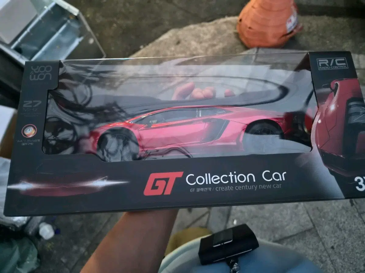 GT 컬렉션 RC 카 레드