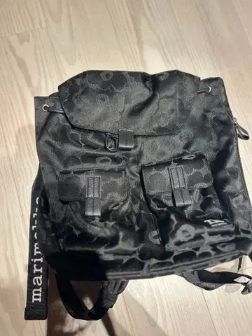마리메꼬 백팩 블랙