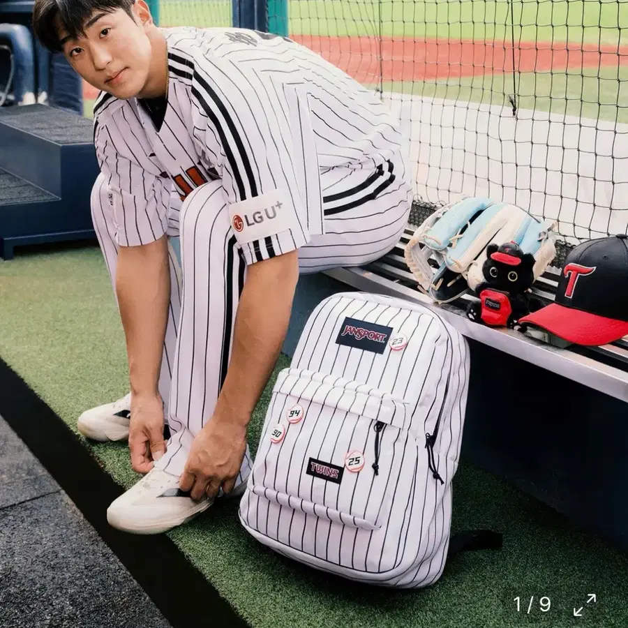 Lg x 잔스포츠 슈퍼브레이크 백팩 가방 미사용