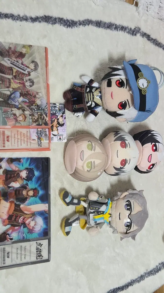 [SideM] 사이드엠 누이 소라 크레인 하자마 퍼펫챰 만쥬 + 서비스 기타 굿즈