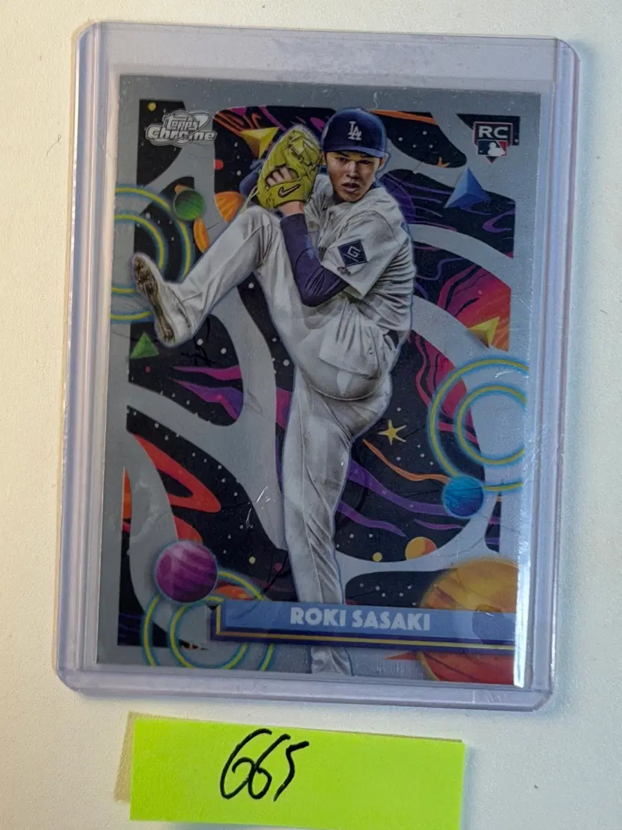 사사키 로키 2025 Topps RC 야구카드