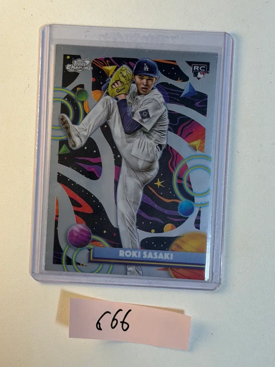 사사키 로키 2025 Topps RC 야구카드