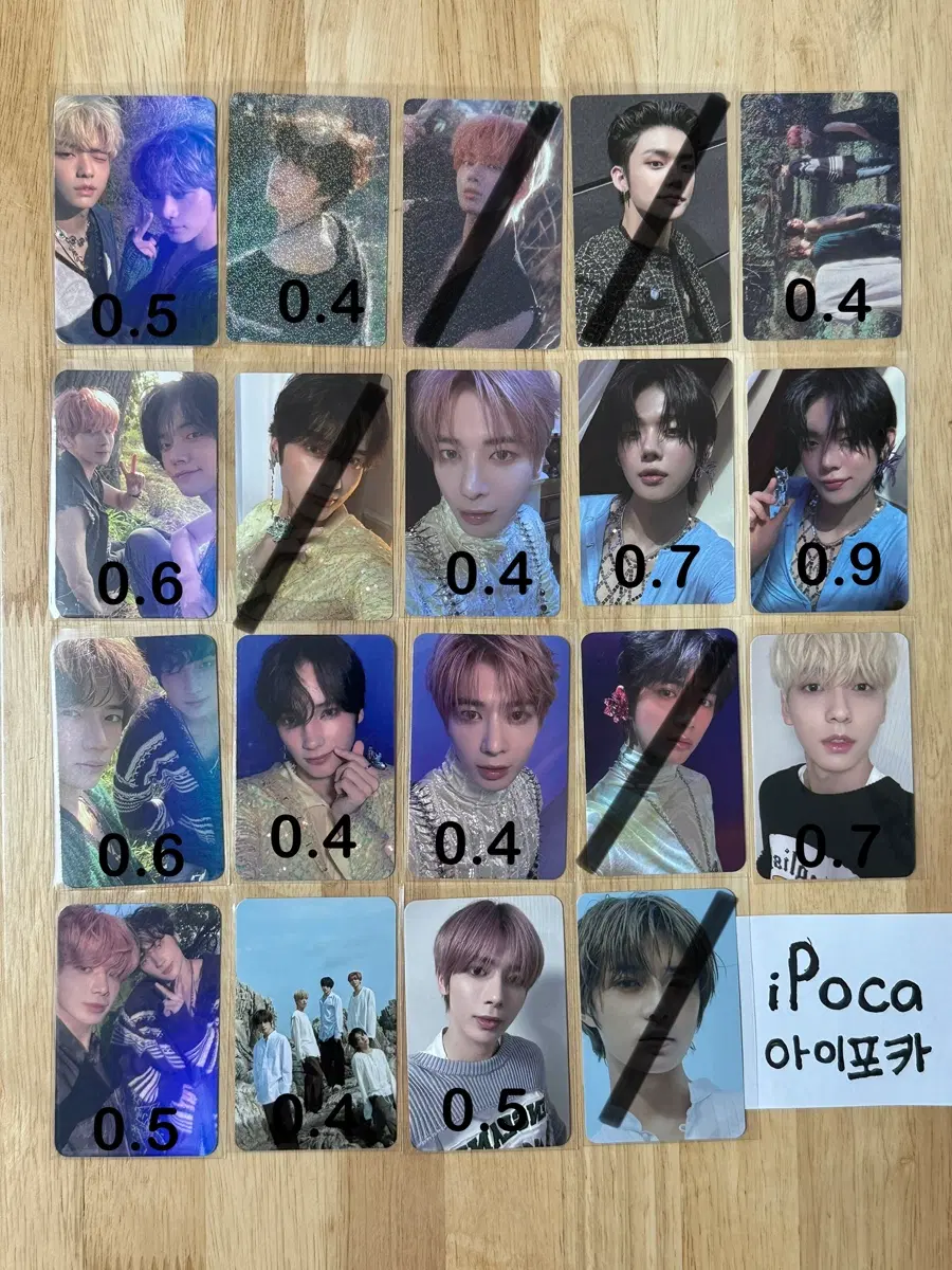 투바투 TXT 포토카드 포카 특전 미공포 럭드 양도