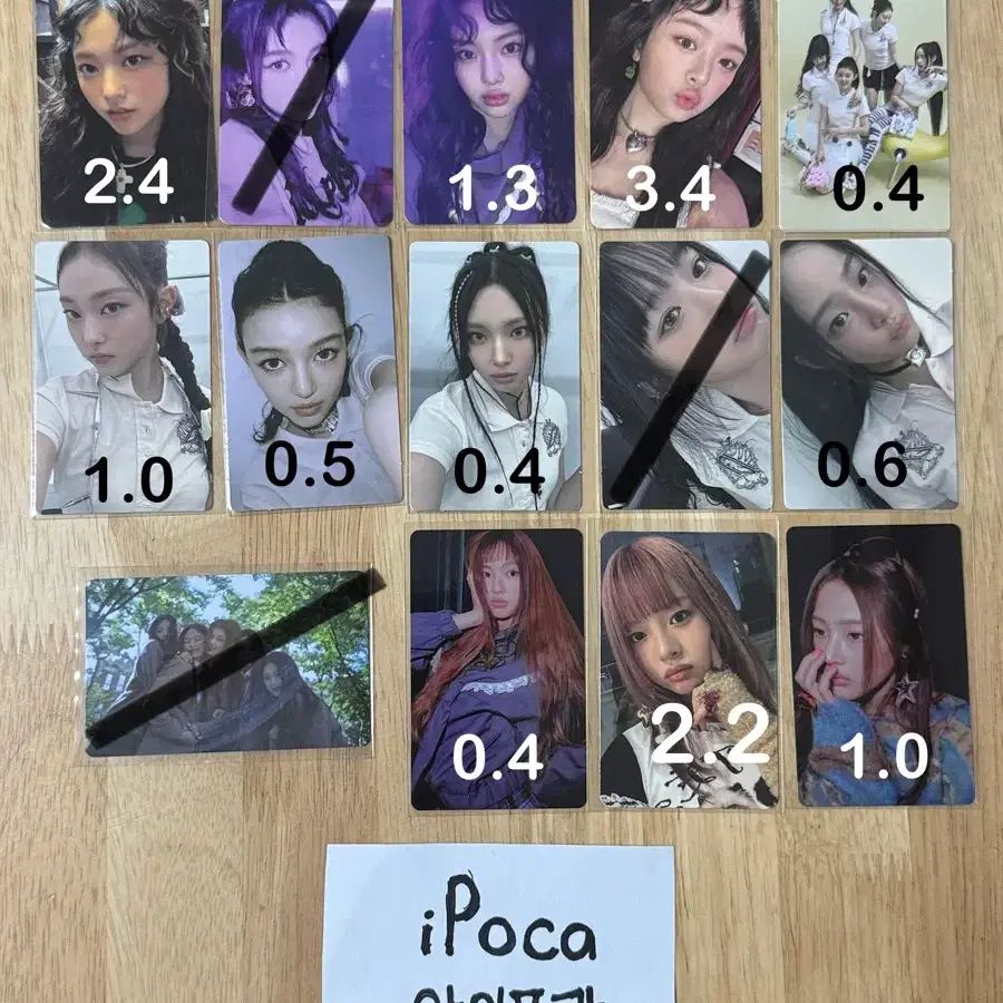 뉴진스 디토 겟업 특전 포카 미공포 양도