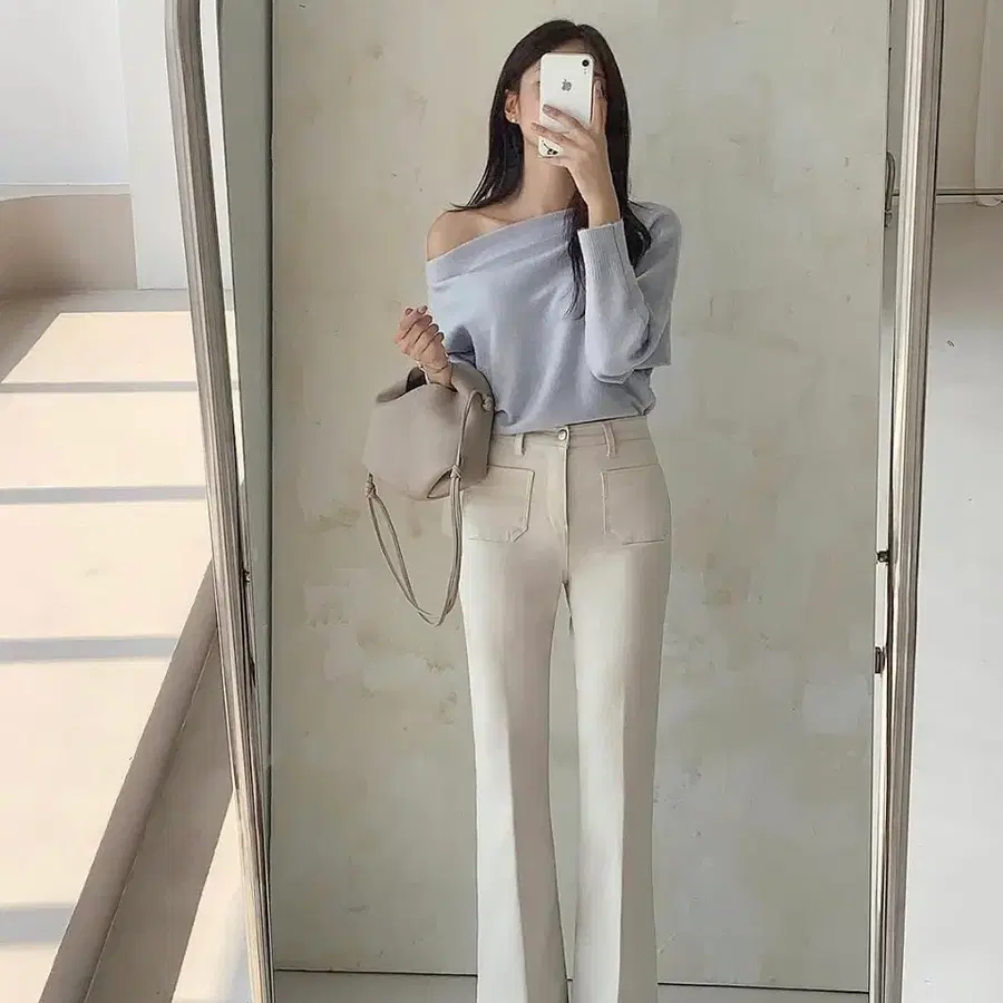 하와 HAWA 투 포켓 부츠컷 데님