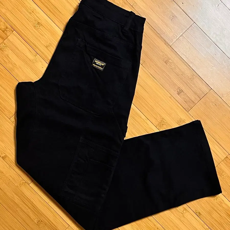 CAT 더블니 블랙진 워크팬츠 30 X 30