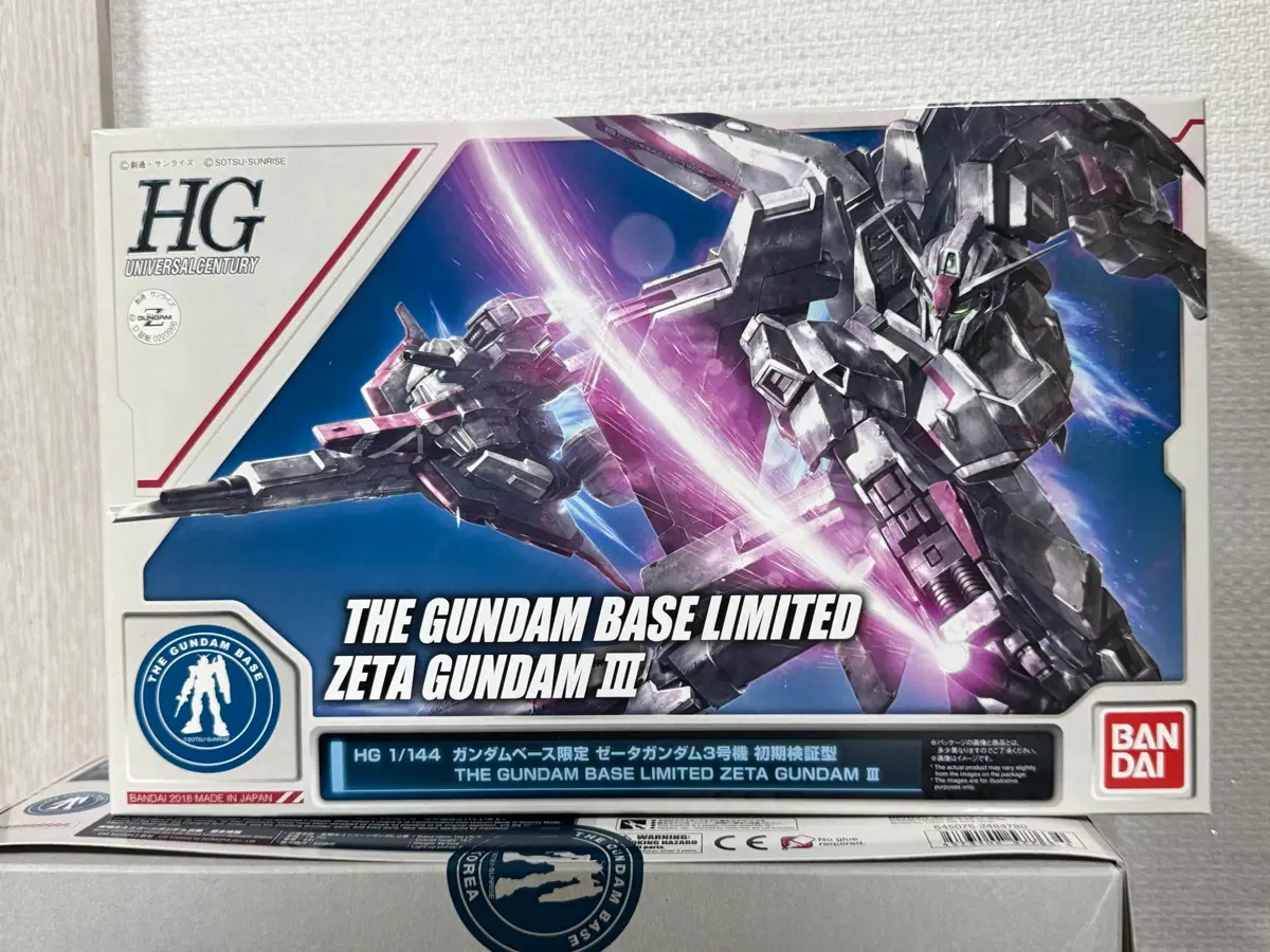 HG 1/144 건담 베이스 한정 제타 건담3호기
