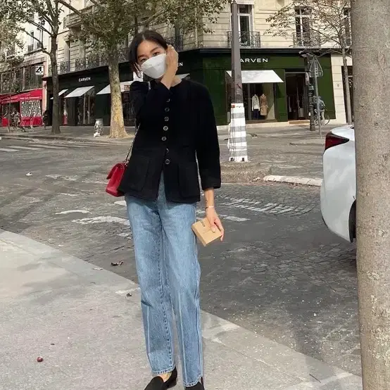 심플먼트 데님 팬츠