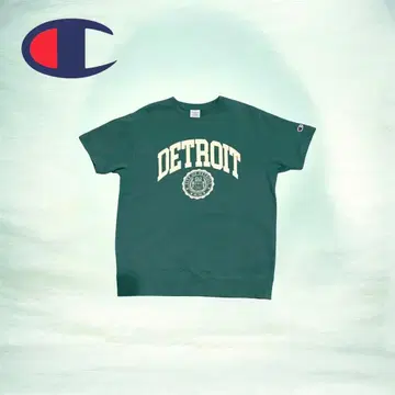 오늘 한정 가격 Champion DETROIT 반팔 맨투맨 L