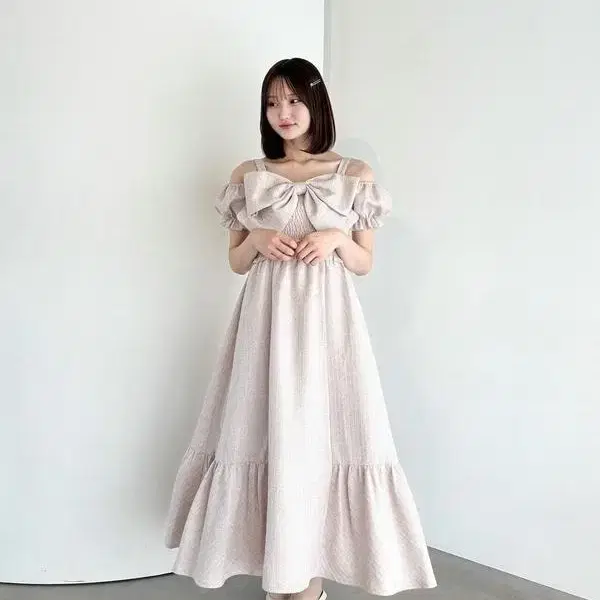 anmile 안미르 원피스 핑크 양상형 스나계