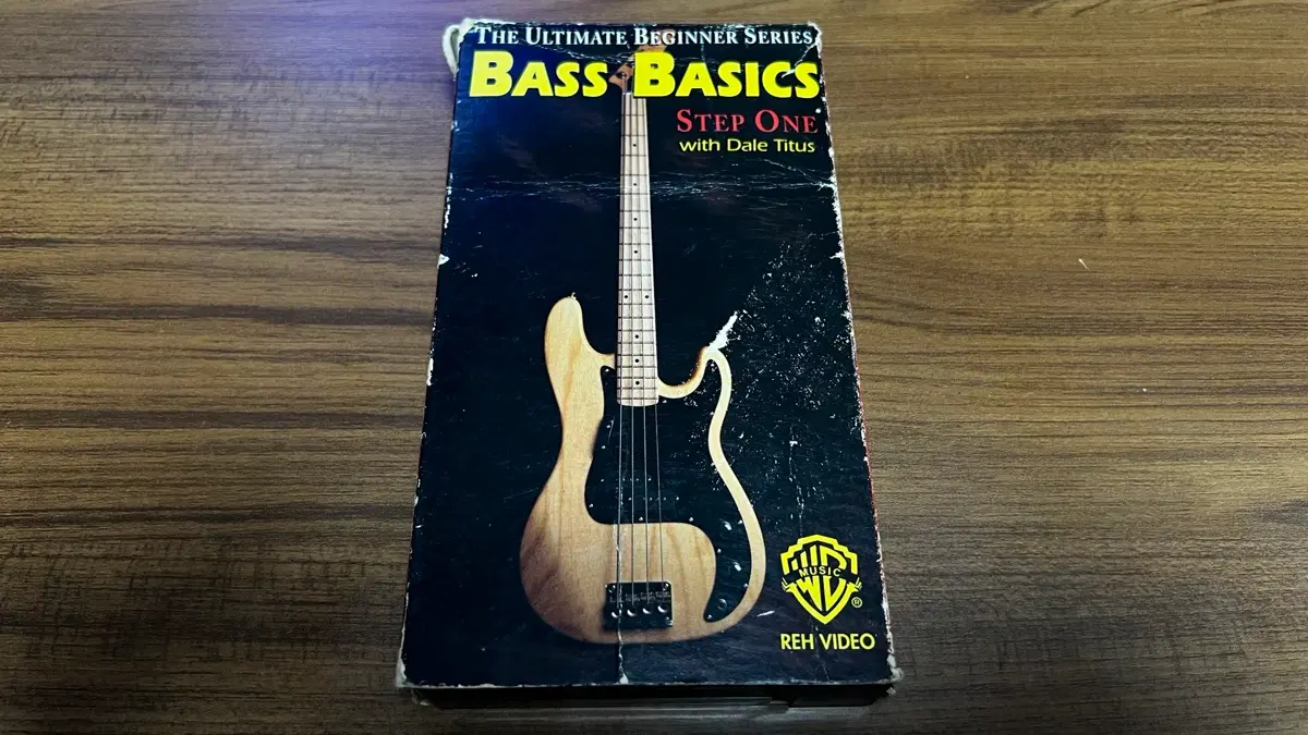 Bass Basics Step One-VHS비디오테이프(베이스/기초교육)