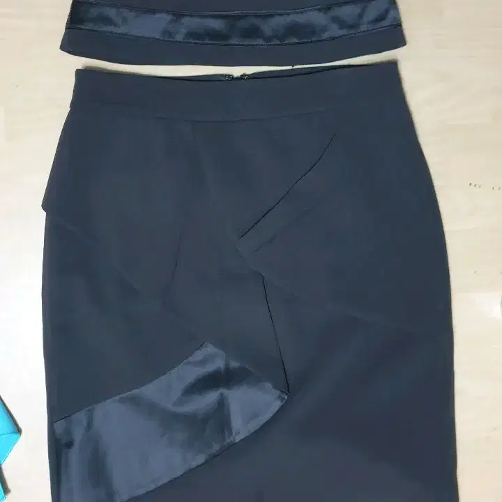 짙은갈색?지고트 스커트 70