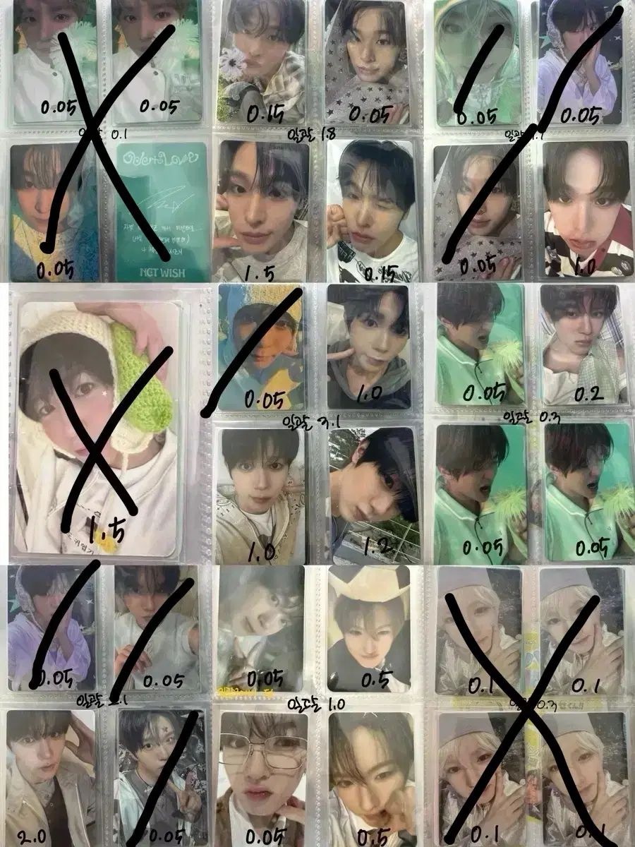 엔시티 위시 포카 요이돈 오드투러브 쥬얼 스미니 시온 리쿠 유우시 재희 료 사쿠야 럭드