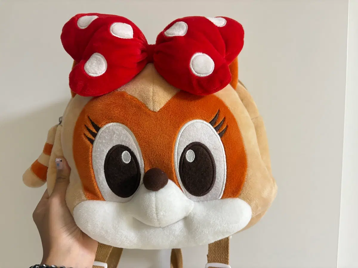 롯데월드 로리 인형 가방