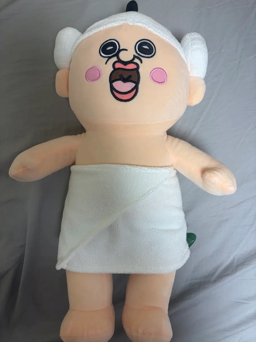 목욕 가운 빵빵이 인형