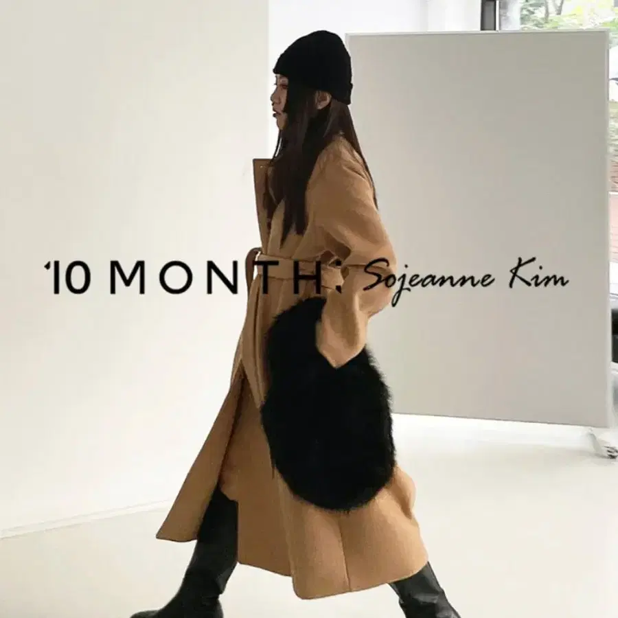 텐먼스X소쟌(10MONTH) 콜라보 울코트 55-66