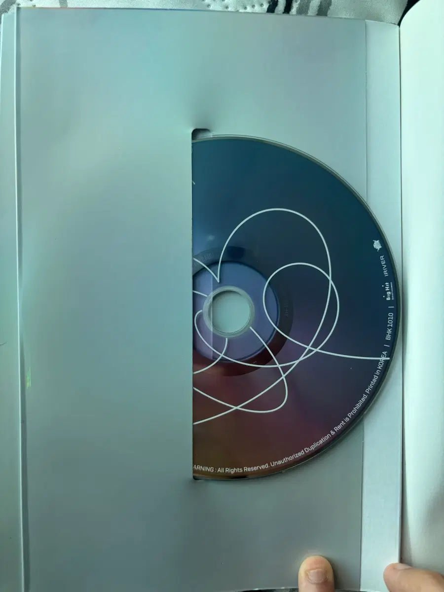 bts love yourself ver. l 앨범 (운포 1.1)