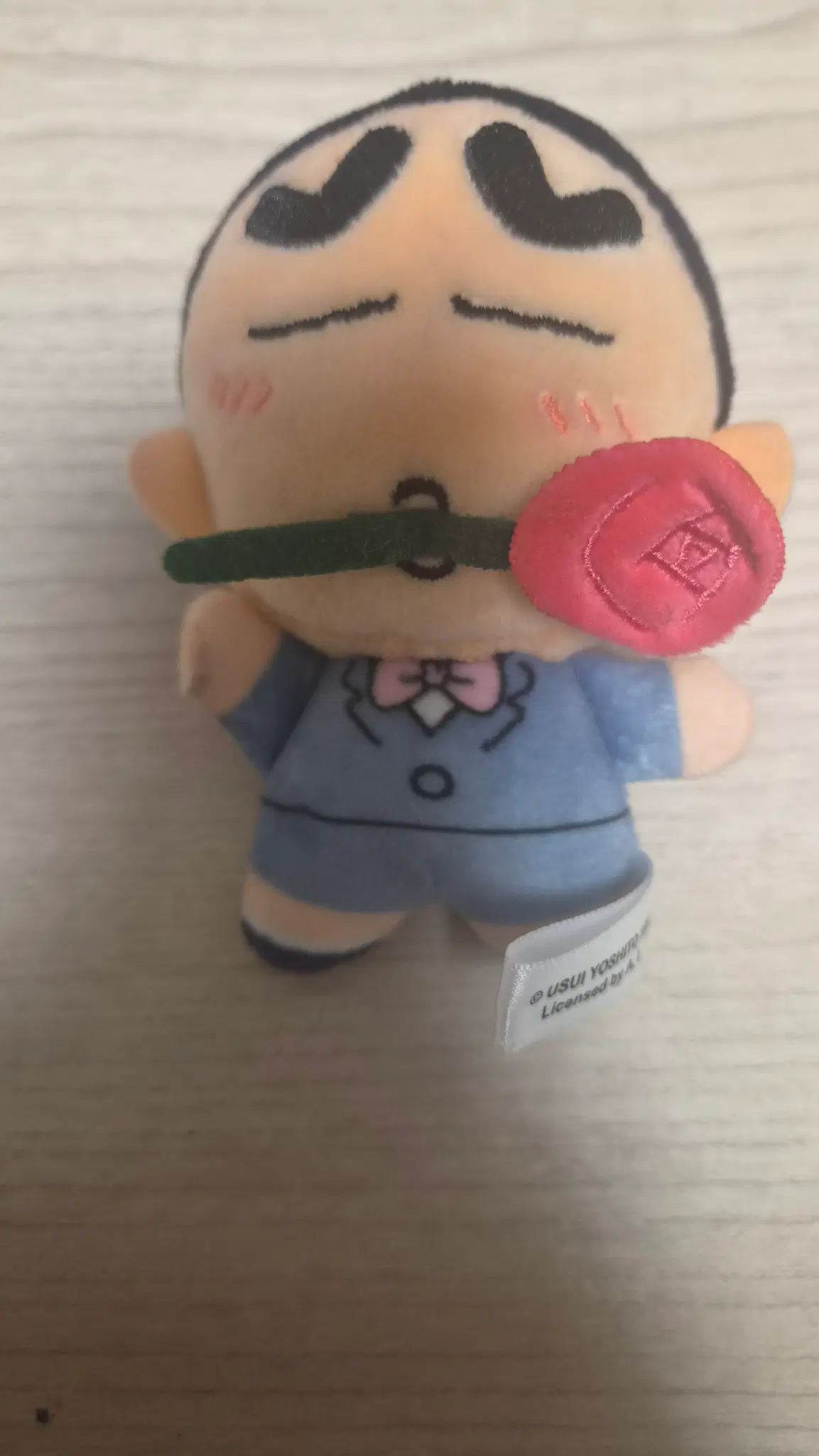 짱구 장미꽃 인형
