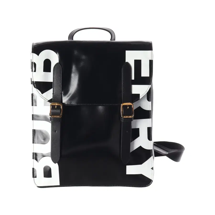 버버리 21FW 로고 프린트 코스티드 버클 디테일 백팩