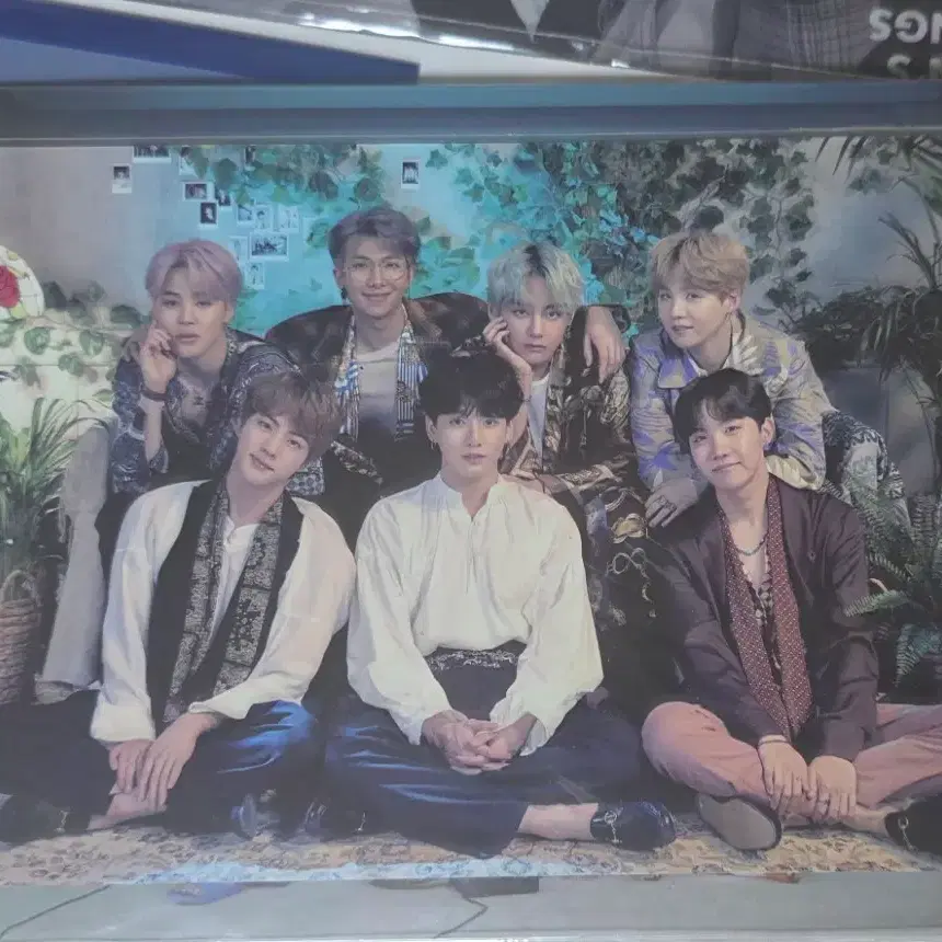 방탄소년단 방방콘 특전 매직샵 방방콘 단체사진 인화사진 방방콘 엽서 미개봉