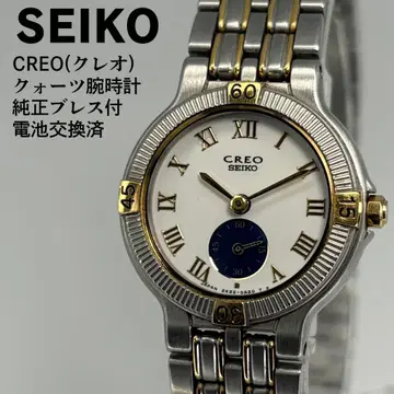 SEIKO CREO 쿼츠 손목시계