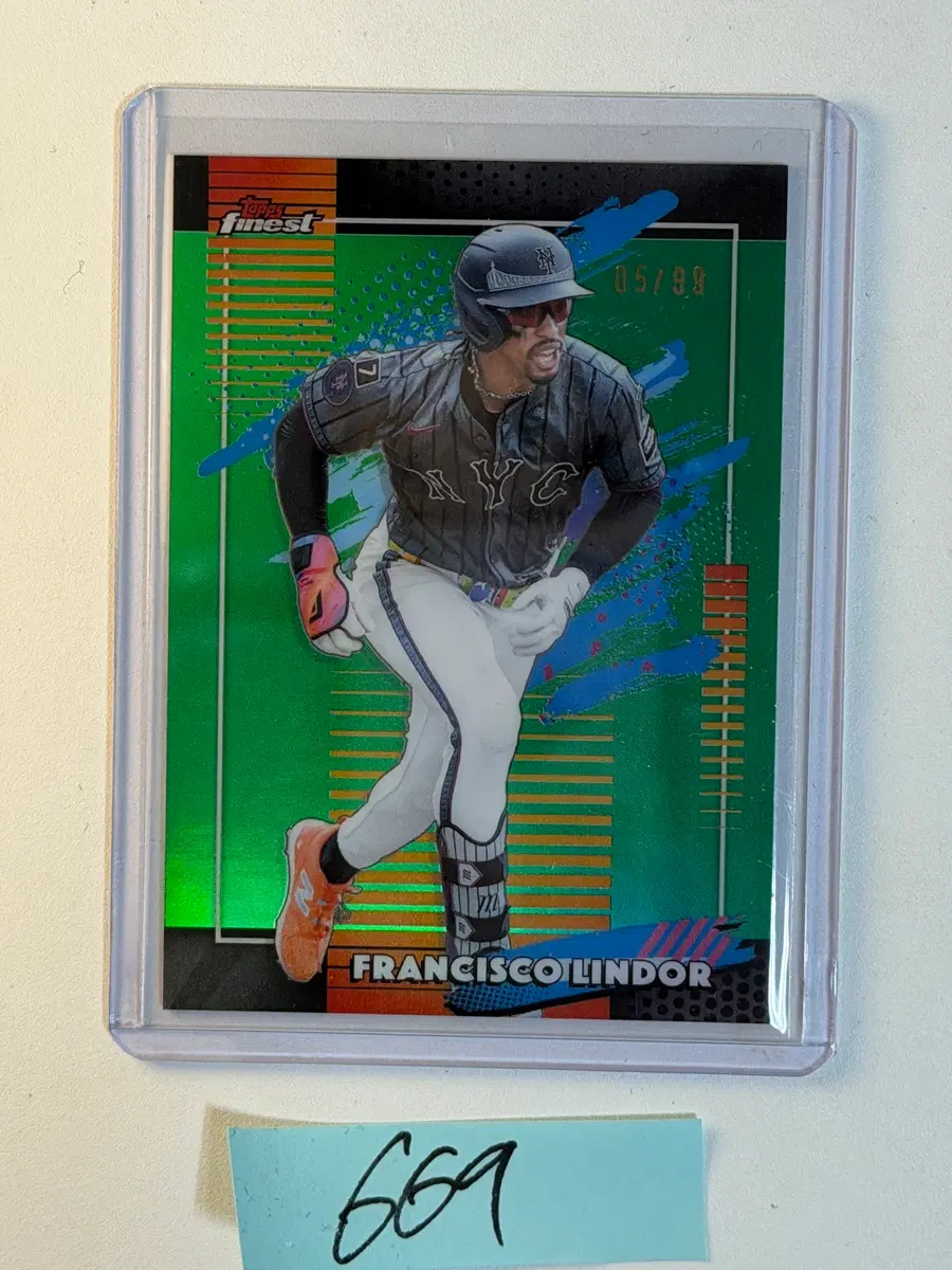 프란시스코 린도어 /99 한정 Topps MLB 야구카드