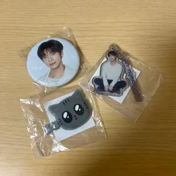TXT 캔뱃지 아크릴 키링 헤어 클립 3종 세트