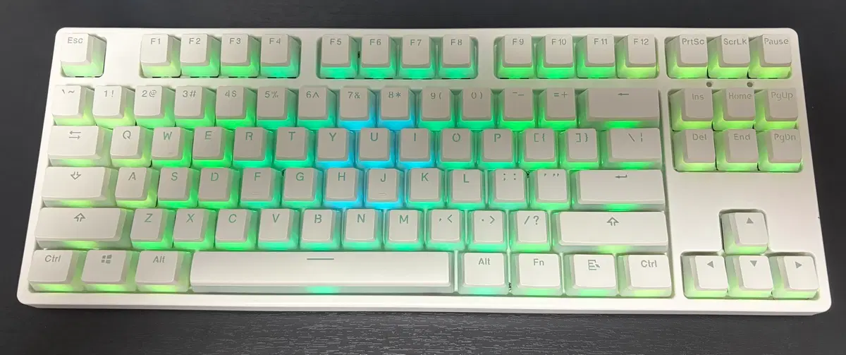 몬스타기어 닌자87pro k rgb 기계식 커스텀키보드