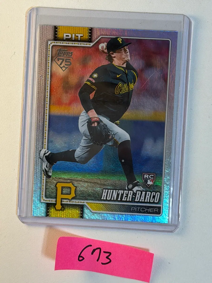 헌터 바르코 RC Topps MLB 야구카드