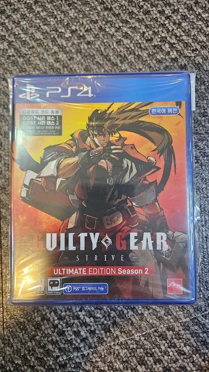 길티 기어 스트라이브 얼티밋 에디션 시즌 2 PS4 한국어 버전 미개봉