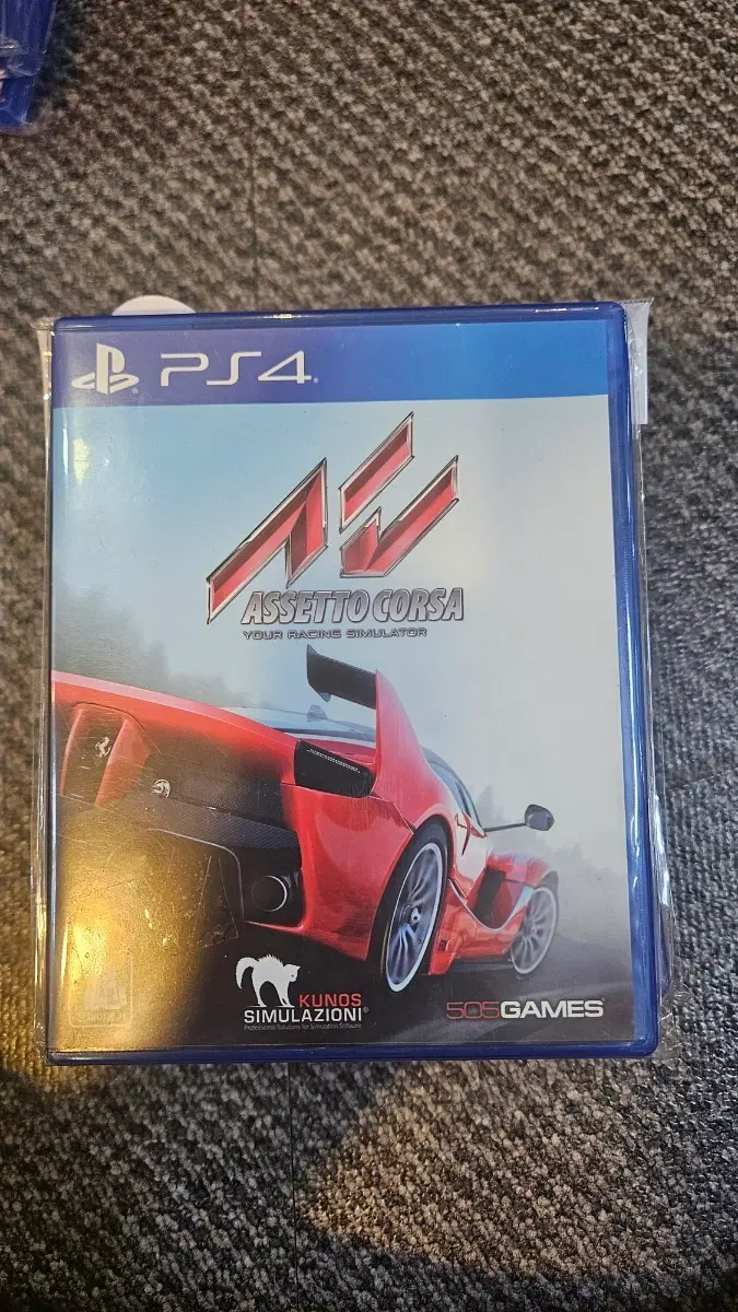 PS4 아세토 코르사 레이싱 시뮬레이터 게임 중고