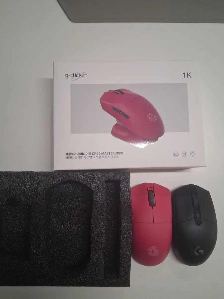 지클릭커 op99마스터 g304 팔아여
