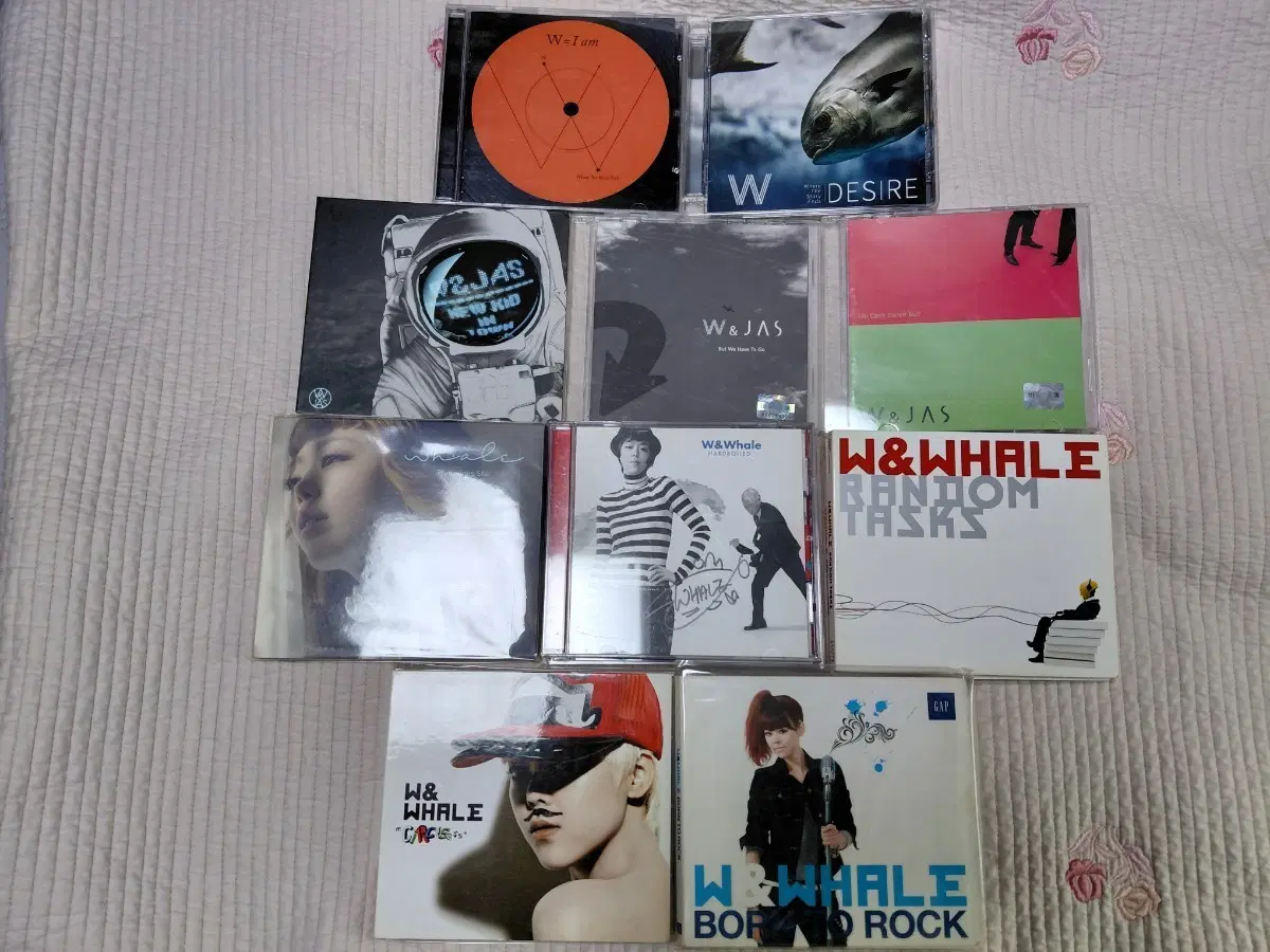 W&Whale CD 앨범 모음 더블유앤웨일