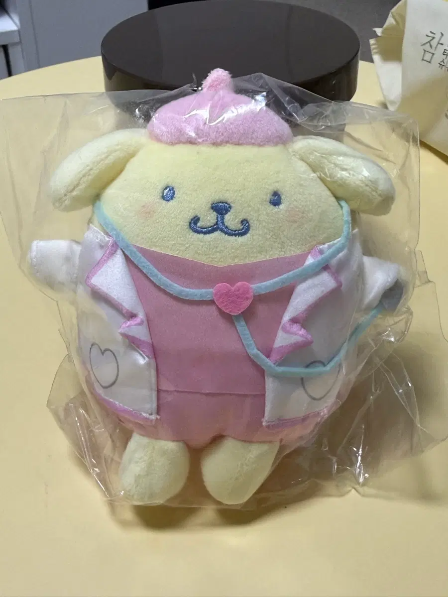 폼폼푸린 의사 인형키링