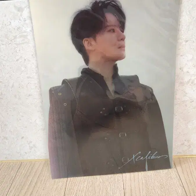 [공식MD/미사용] 뮤지컬 엑스칼리버 김준수(XIA) 샤아더 렌티큘러 포스터