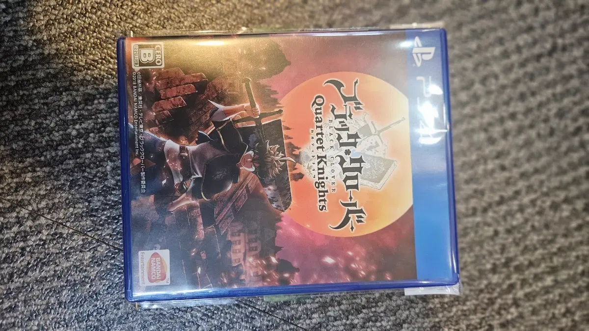 블랙클로버 쿼텟 나이츠 PS4 게임 일판