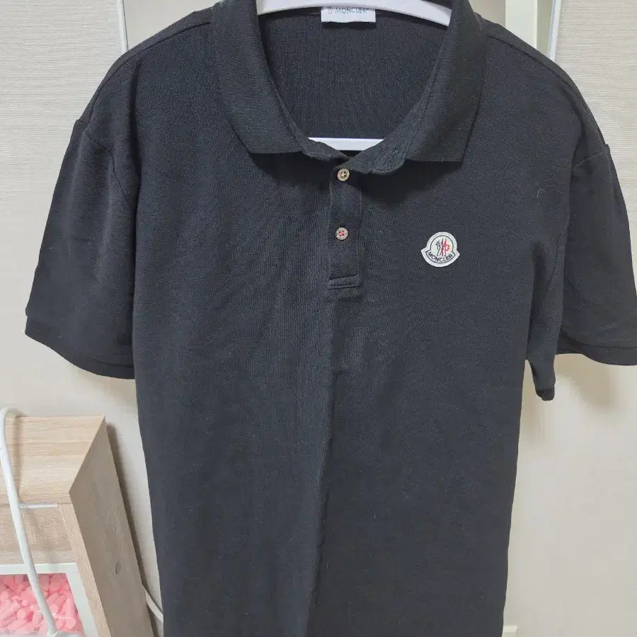 몽클레어 반팔카라티 블랙 2XL