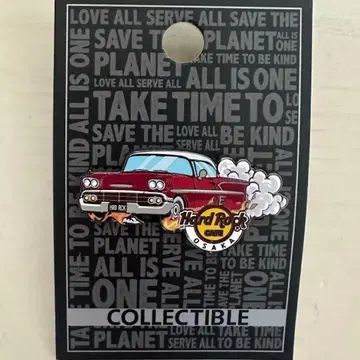 하드 록 카페 HardRockCafe 오사카 USJ 자동차 핀 배지 pin