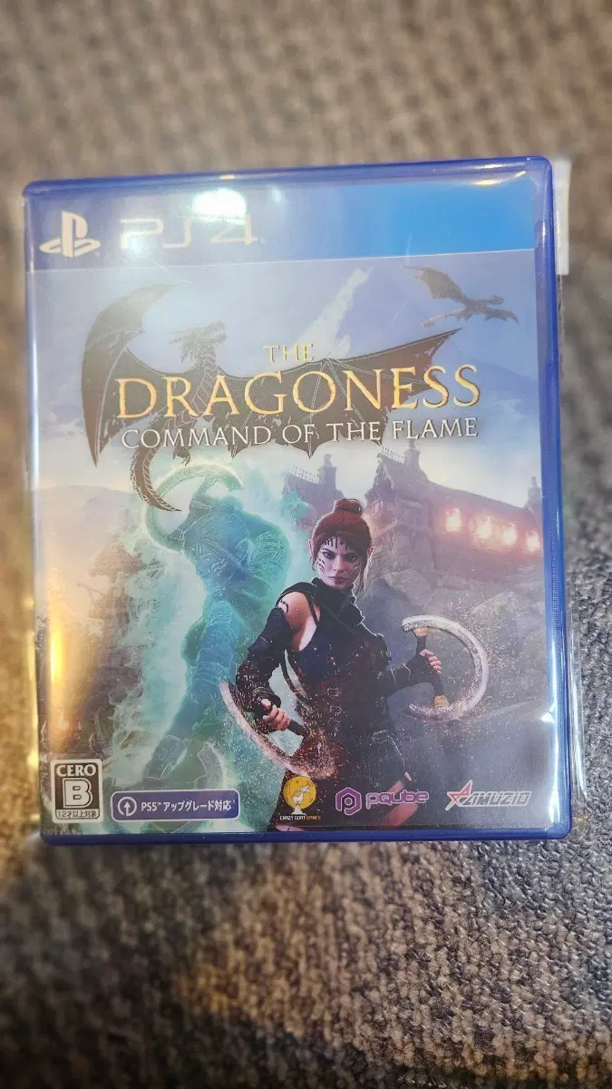 PS4 게임 더 드라코네스 커맨드 오브 더 플레임 영어지원