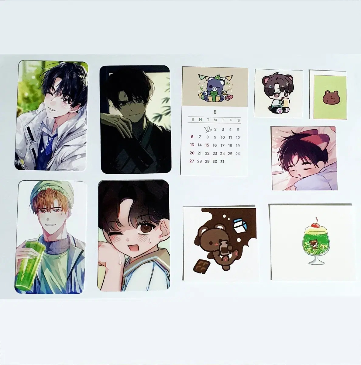 데못죽 큰세진 이세진 포카 등 일괄
